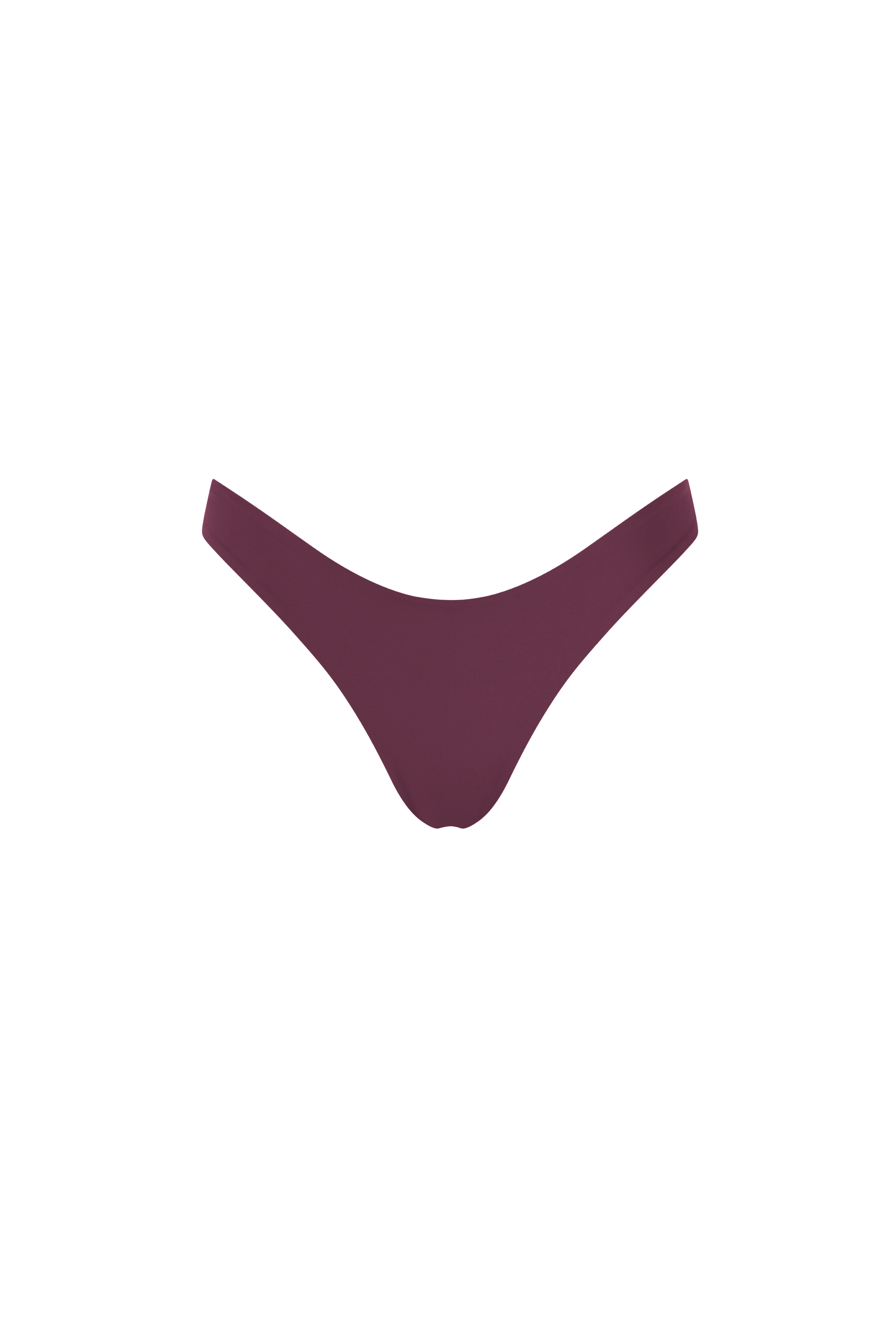Away That Day - Cannes Top+ Fiji Bottom - Bikini set - PlumAway That Day - Bikini set - Plum - Cannes Top + Fuji Bottom