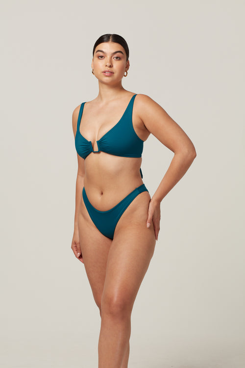 Away That Day - Sapphire Blue Bikini set - Palma Top + Fiji Bottom
