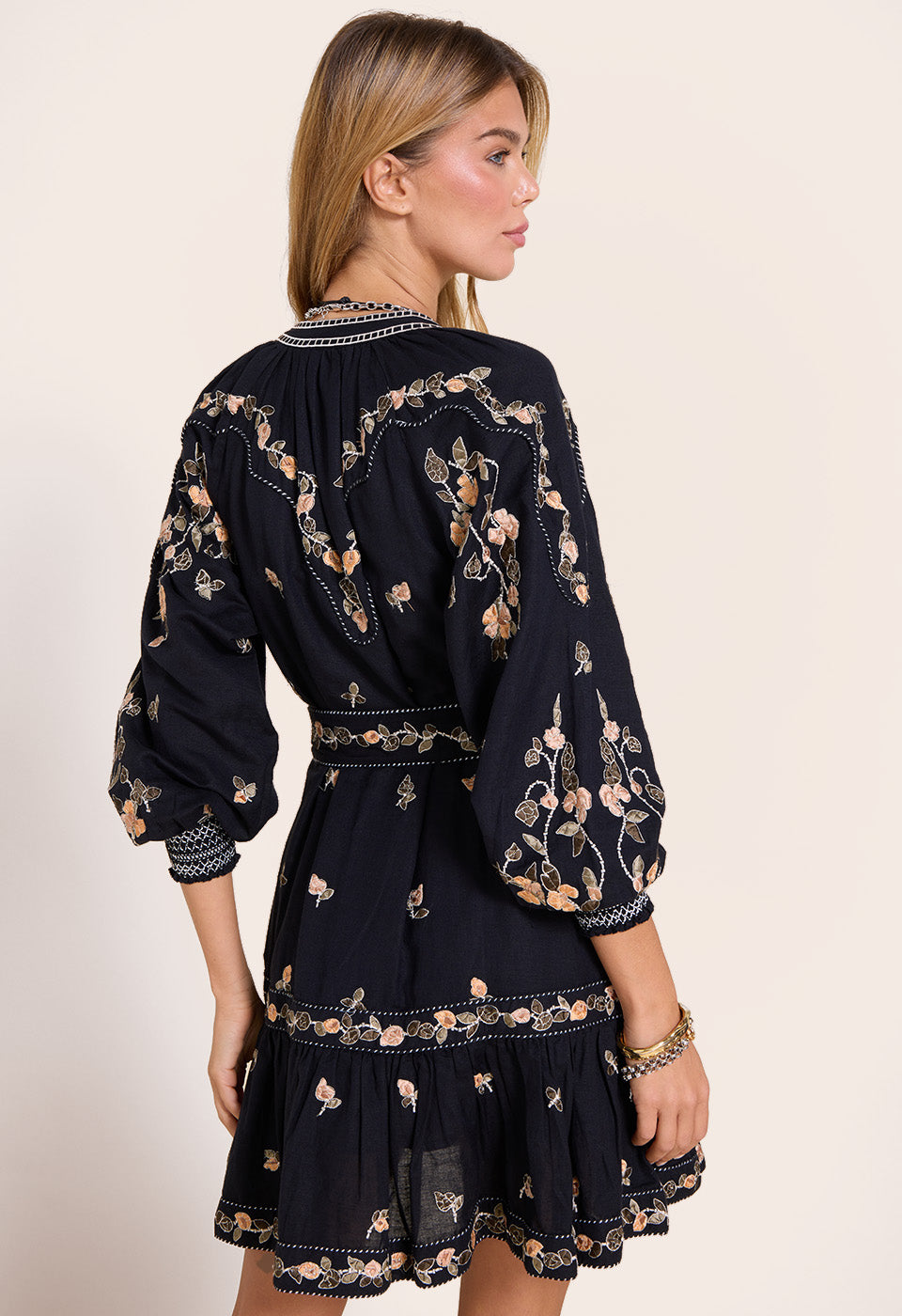 Scarlett Poppies - Fiucci Short Dress in Black