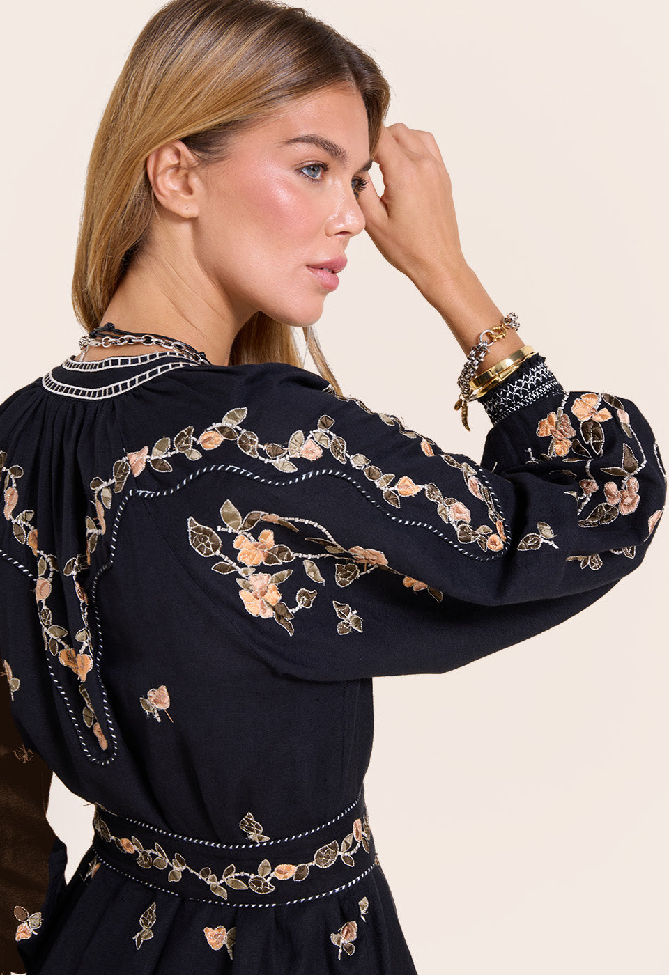 Scarlett Poppies - Fiucci Short Dress in Black