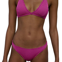Sophie Deloudi - Nova/ Kalliope Triangle Bikini Set in Fuschia