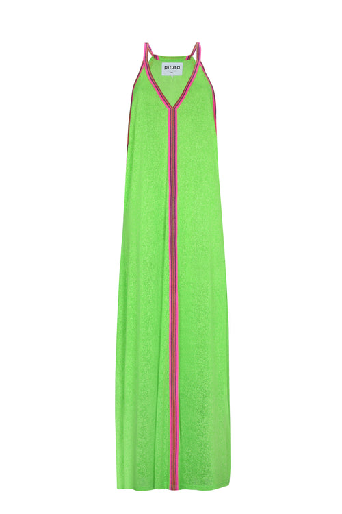 Pitusa Sundress Lime Pink