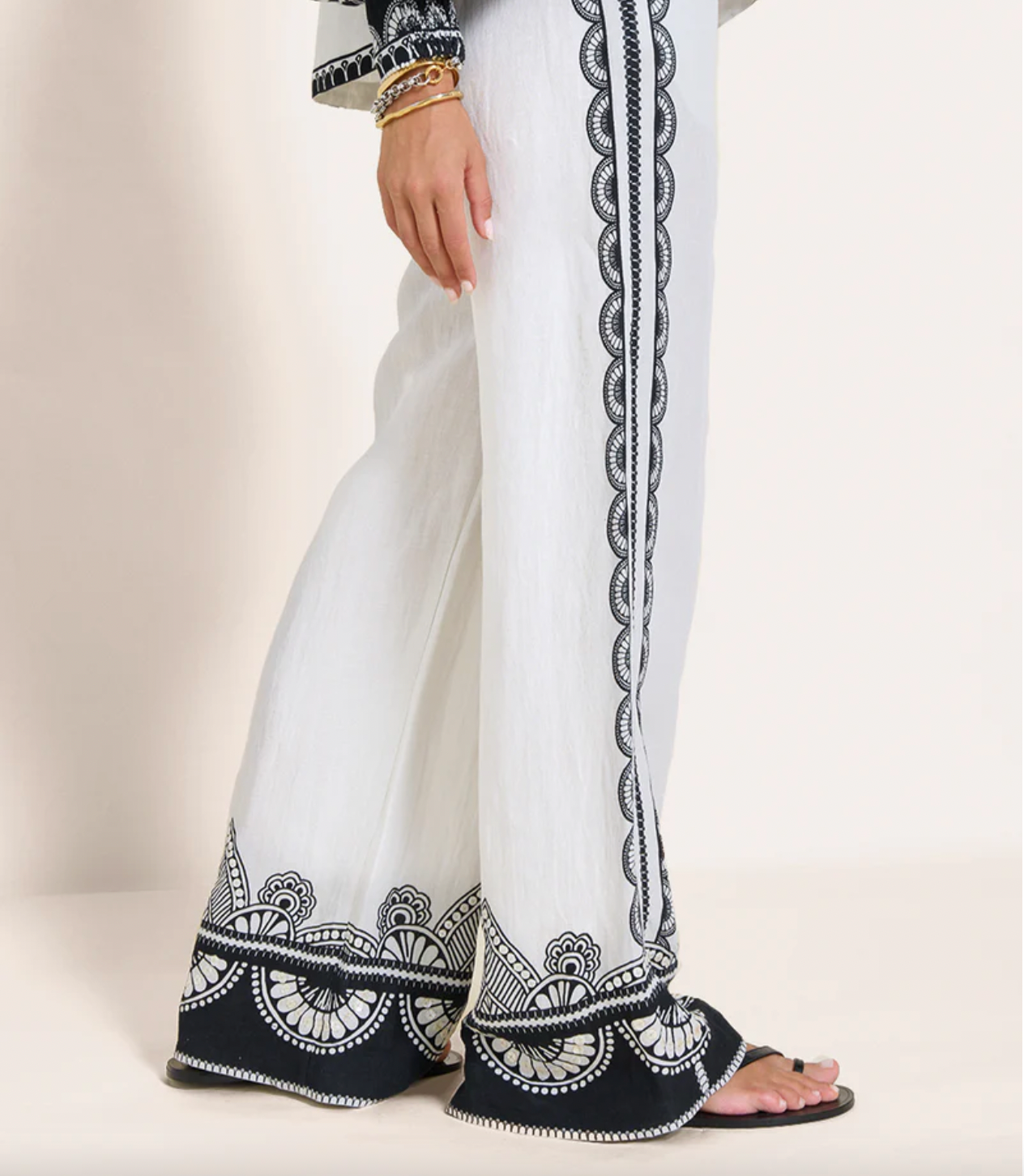 Scarlett Poppies - Sierra Trousers White