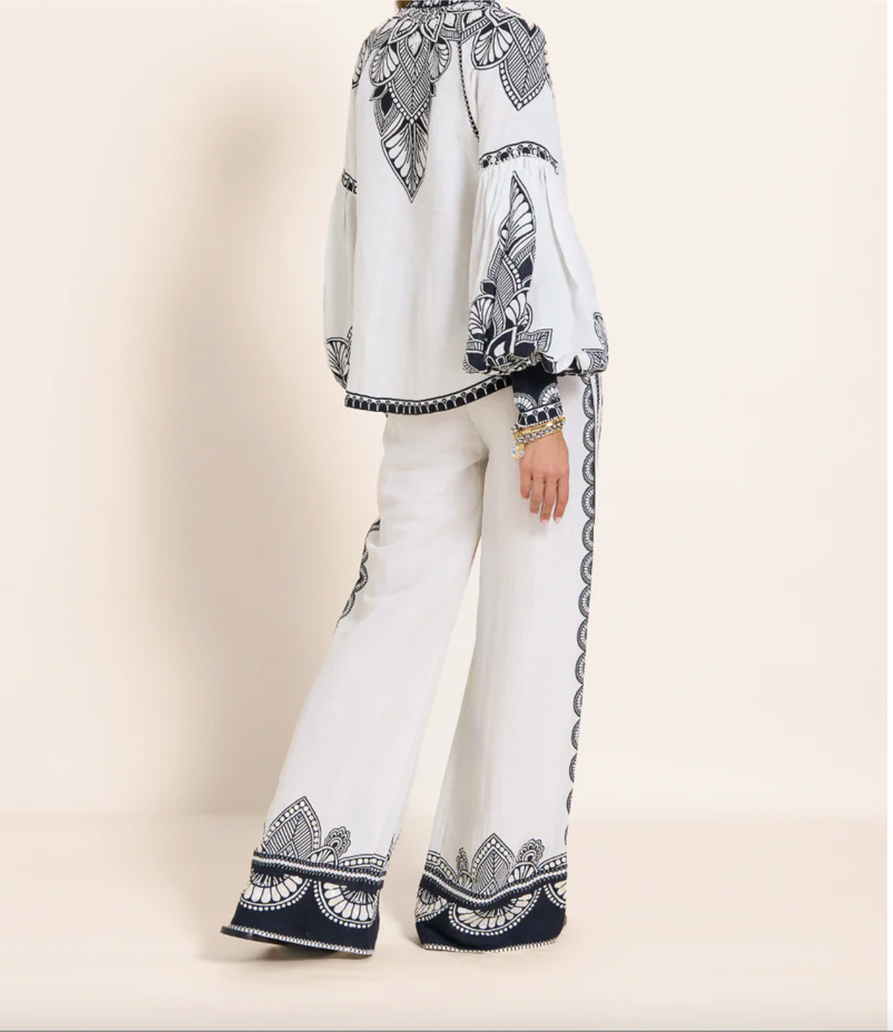 Scarlett Poppies - Sierra Trousers White