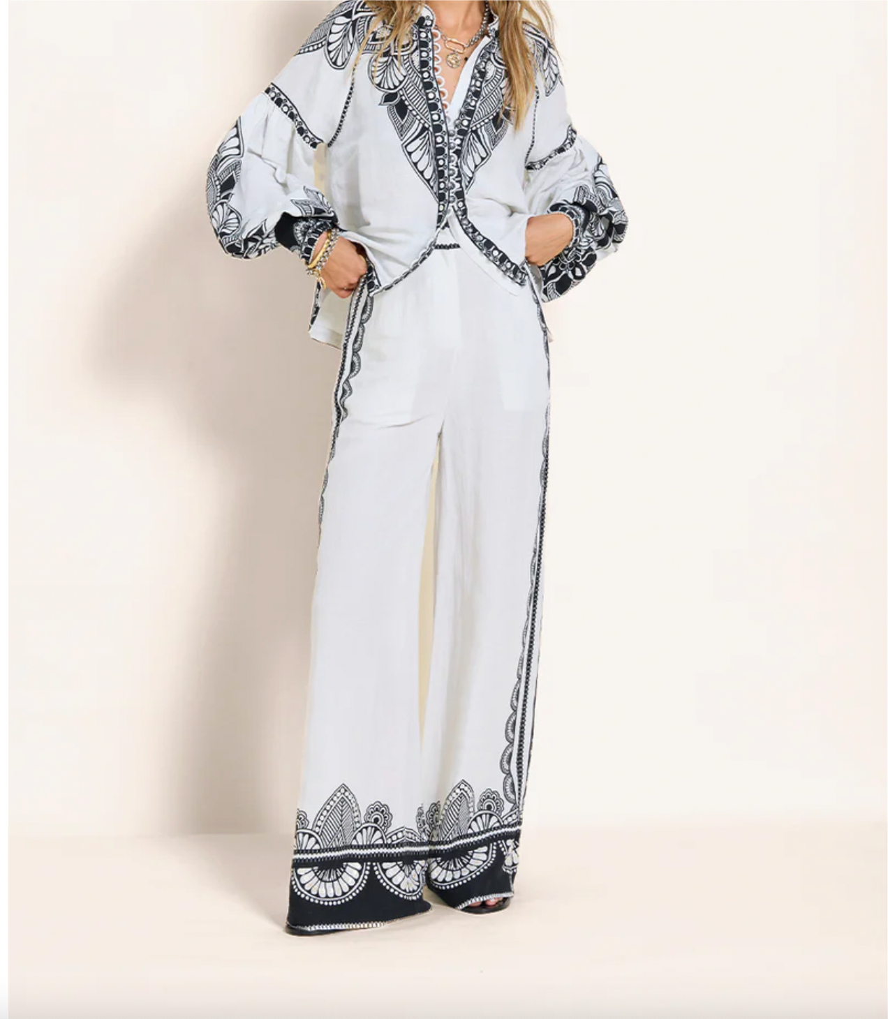 Scarlett Poppies - Sierra Trousers White