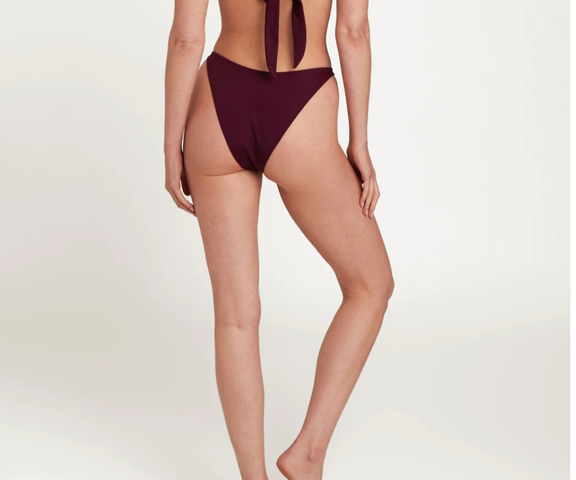 Away That Day - Bikini set - Plum -  Palma Top + Maui Bottom