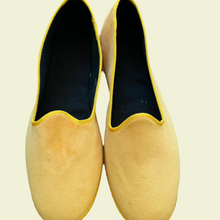 Friulane Slippers with Rubber Sole - Yellow