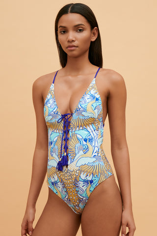 Paolita Lyra Mughal Underwire Strapless One Piece