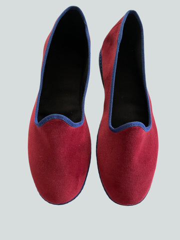 Friulane Velvet Slippers with Rubber Sole - Wisteria/Lavander
