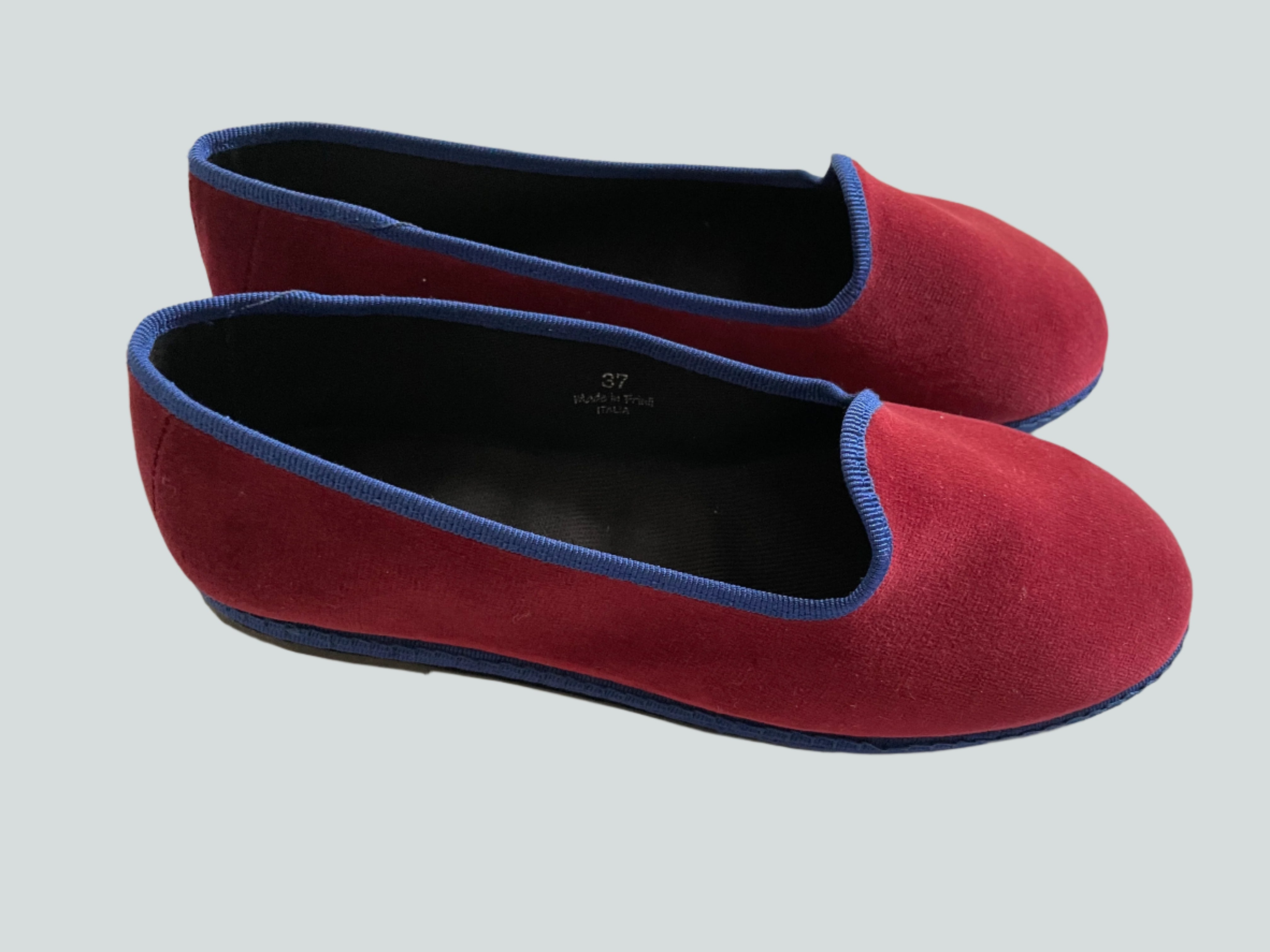 Friulane Slippers with Rubber Sole - Bordeaux