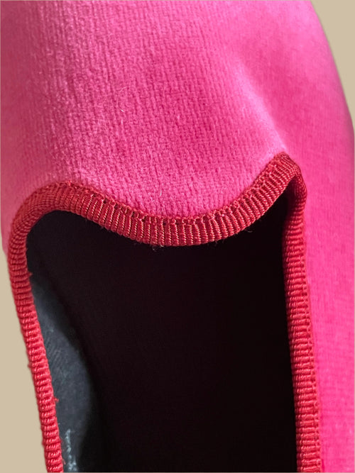 Friulane Slipers with Rubber Sole - Fushia