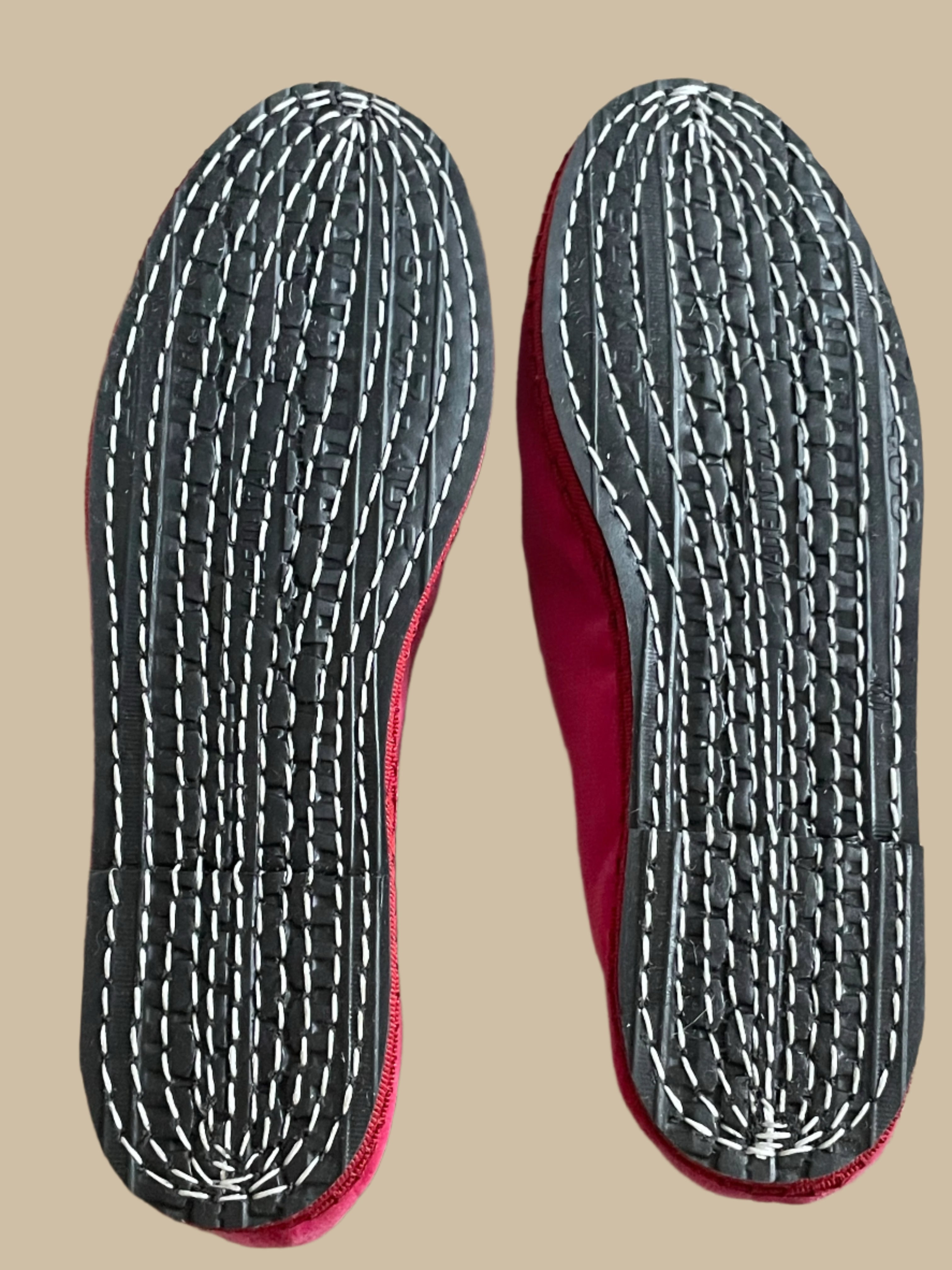 Friulane Slipers with Rubber Sole - Fushia