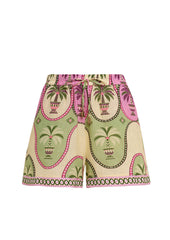 Paolita Palma Fonda Linen Shorts