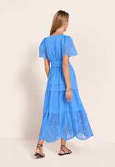 Scarlett Poppies Radhik Lond Dress Blule