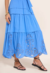 Scarlett Poppies Radhik Lond Dress Blule