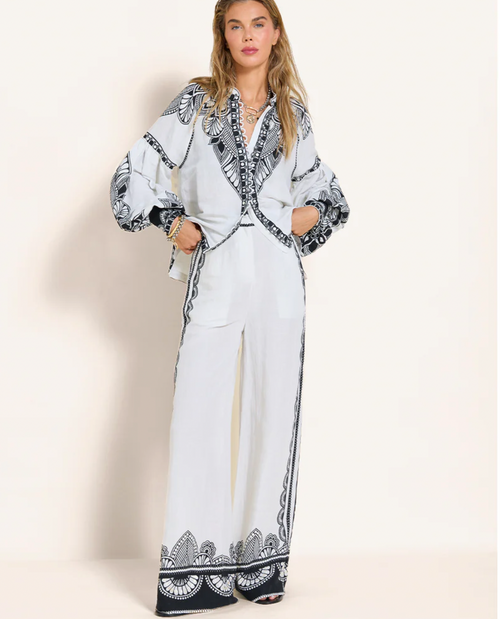Scarlett Poppies - Sierra Trousers White