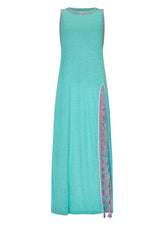 Pitusa Tassel Slit Dress