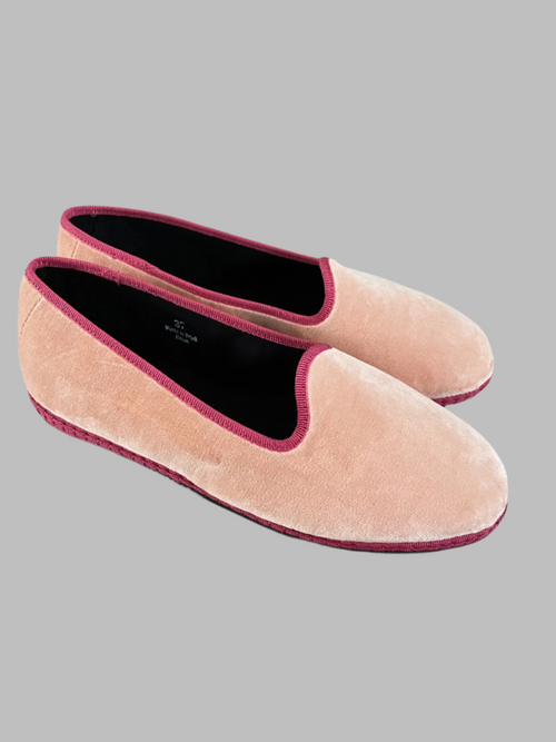 friulane velvet  slippers shoes 
