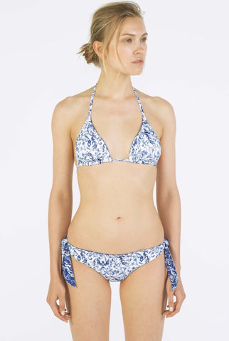 Paolita Nina Navy Underwire Cup Strapless Bikini