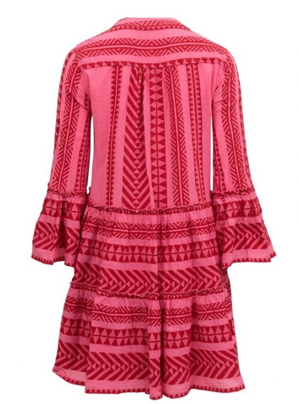 Devotion Pink/Red Ella Short Dress
