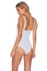 beach riot fox one piece white 